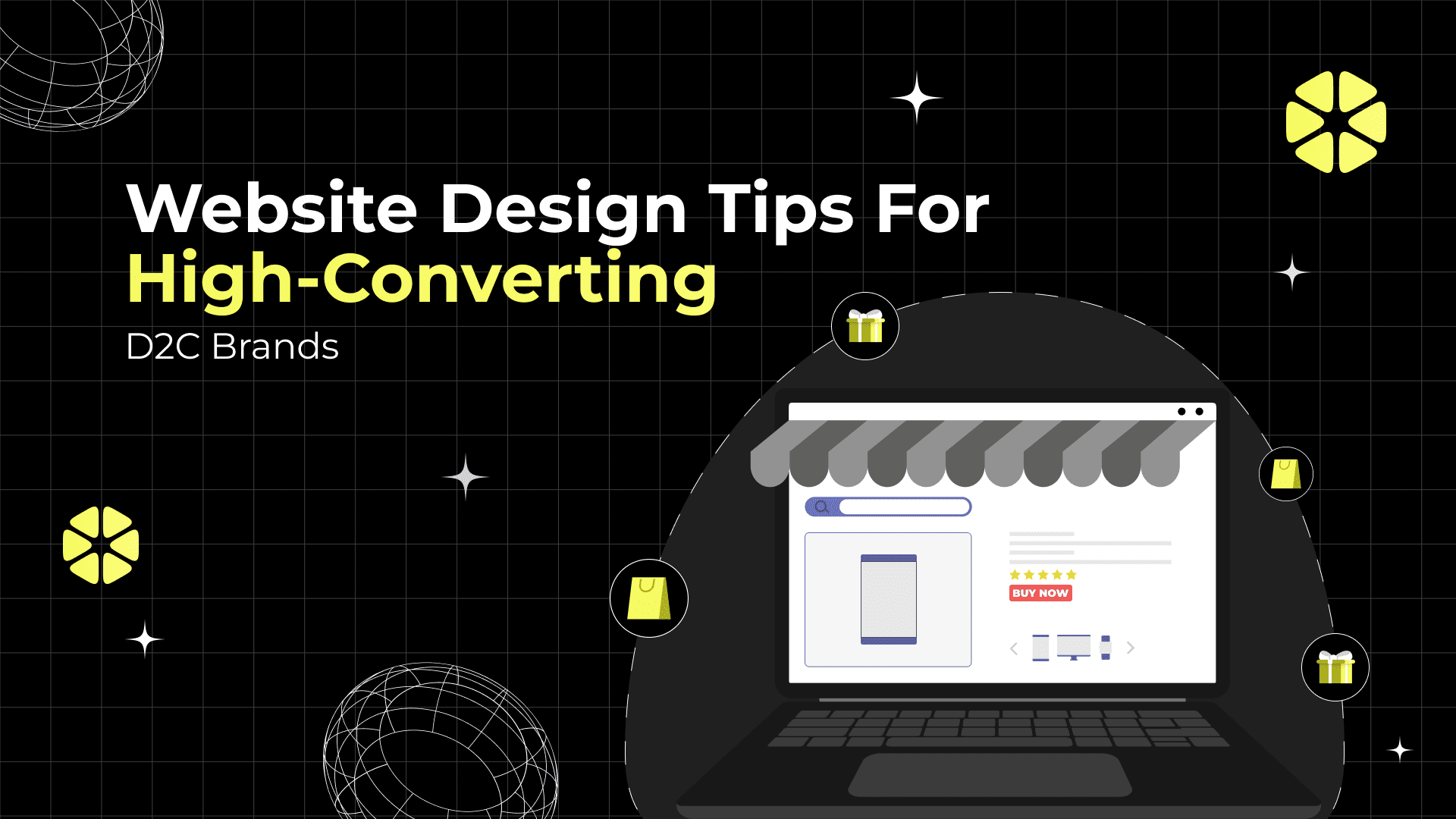 Website Design Tips for High-Converting D2C Brands